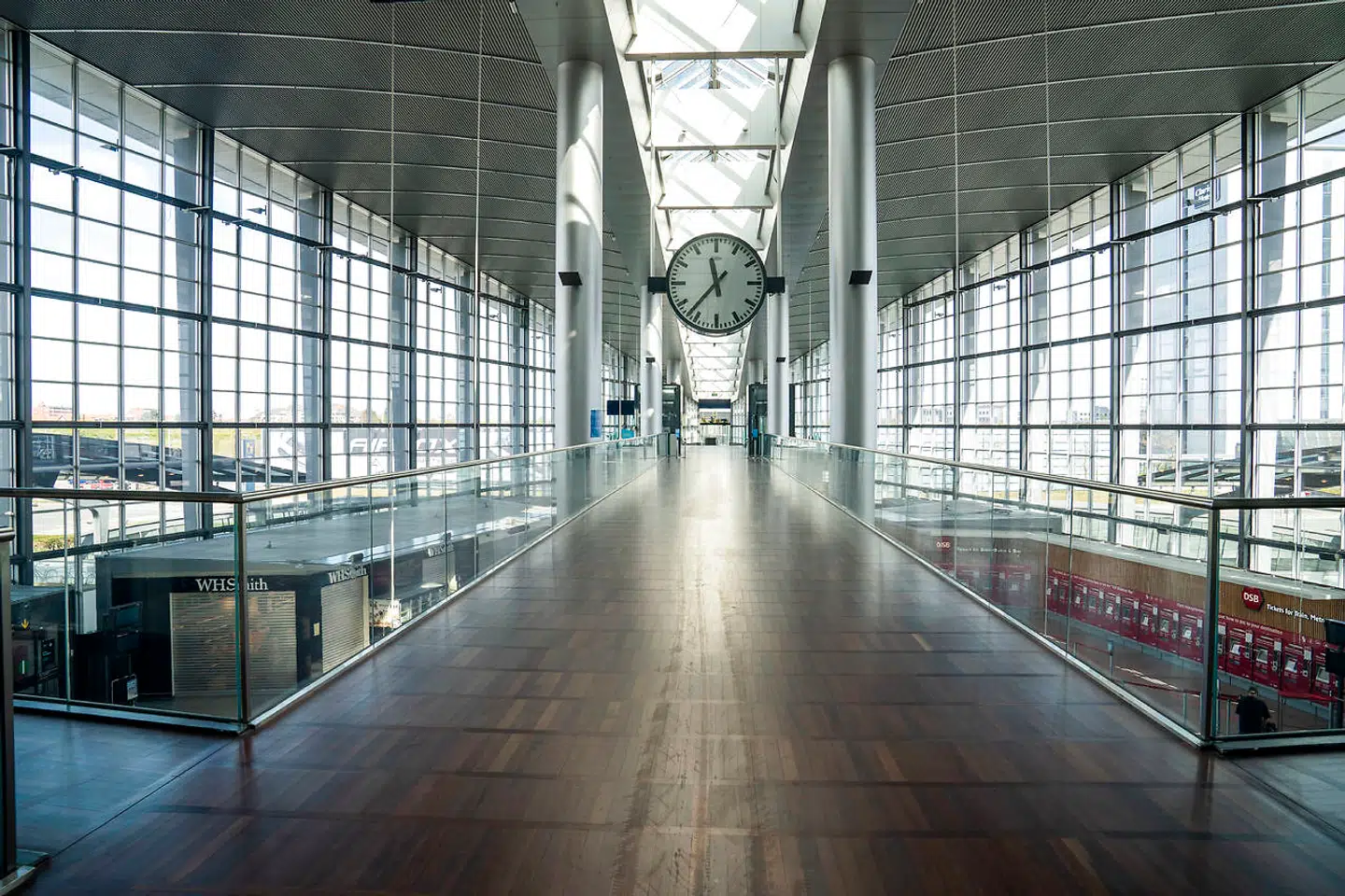 Københavns Lufthavn er rungende tom – her under coronakrisen.