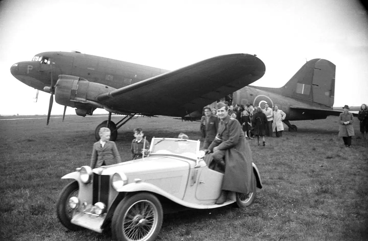 Modstandsfolk efter befrielsen.