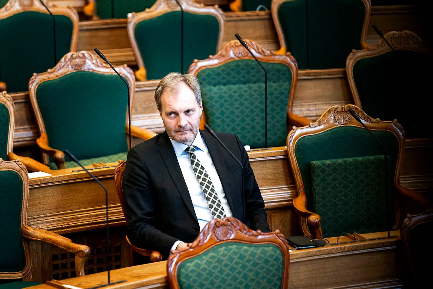 Gruppeformand for Dansk Folkeparti Peter Skaarup har talt alvorsord med Anders Vistisen efter kritik.