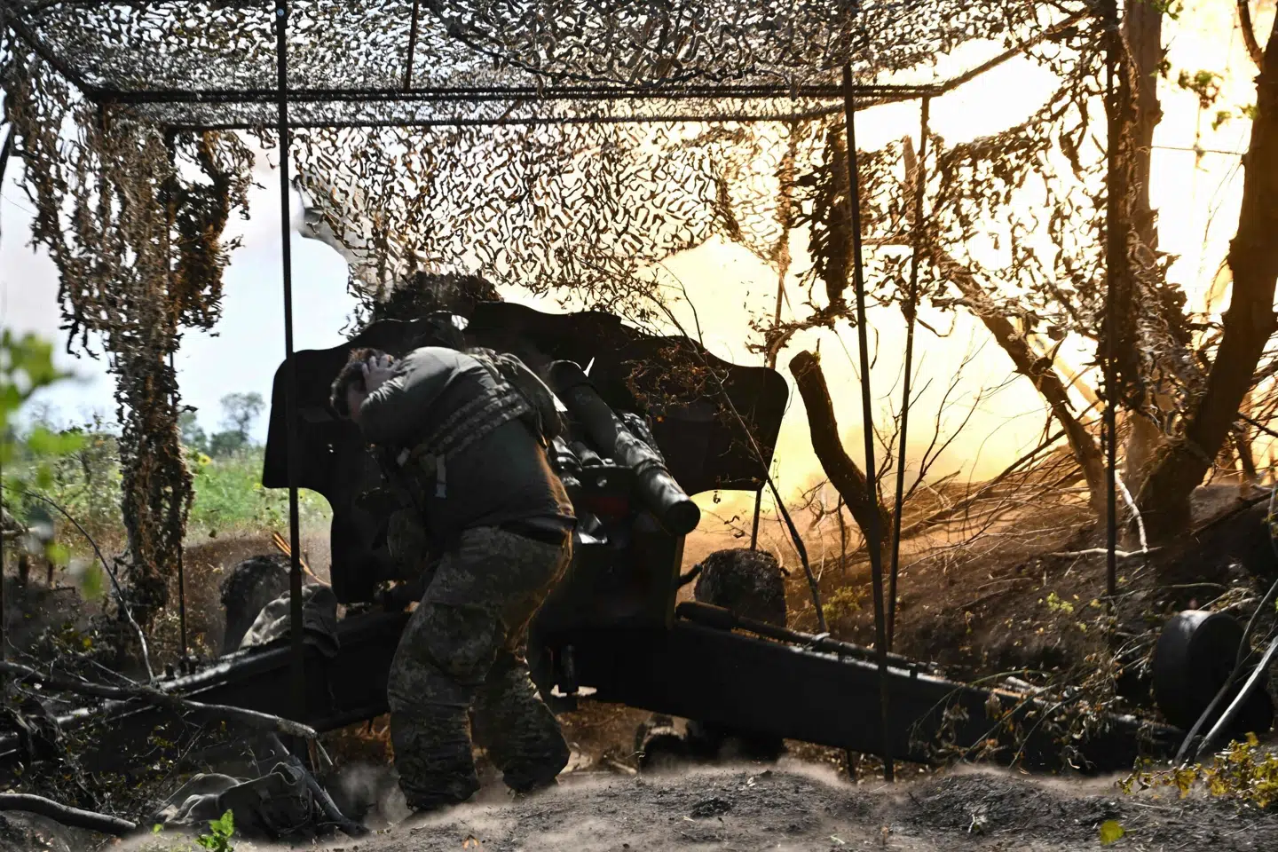 Ukraine begyndte i starten af juni en modoffensiv, der har fokus på at erobre klynger af landsbyer i den sydøstlige del af Ukraine og bevæge sig nærmere på russiske styrker i Bakhmut. (Arkivfoto).