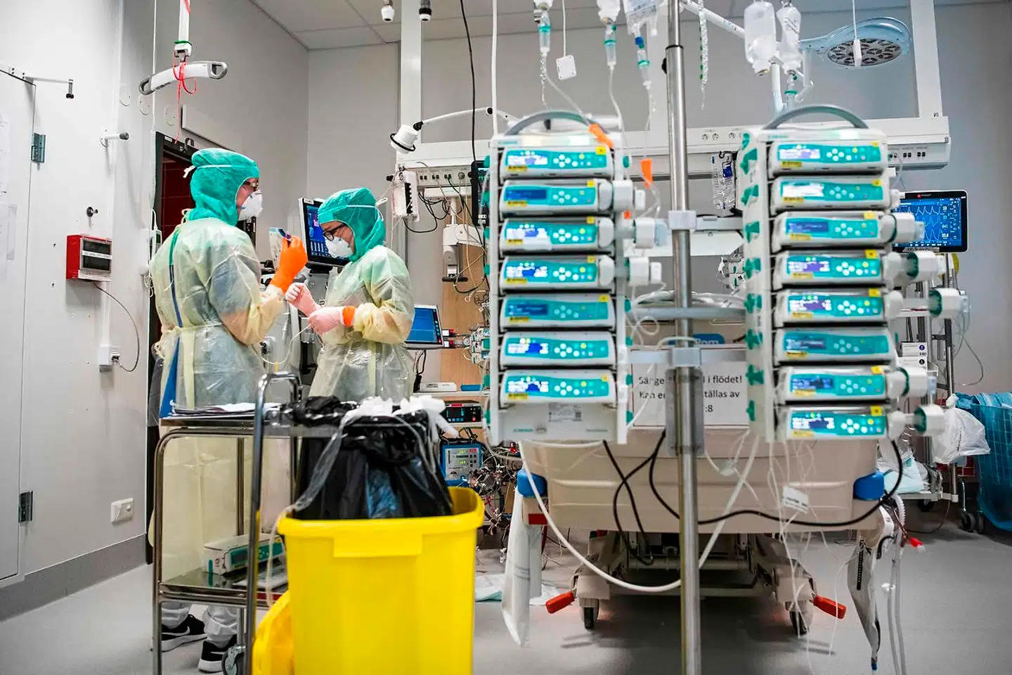 ARKIVFOTO: Karolinska hospital i Solna, nær Stockholm.