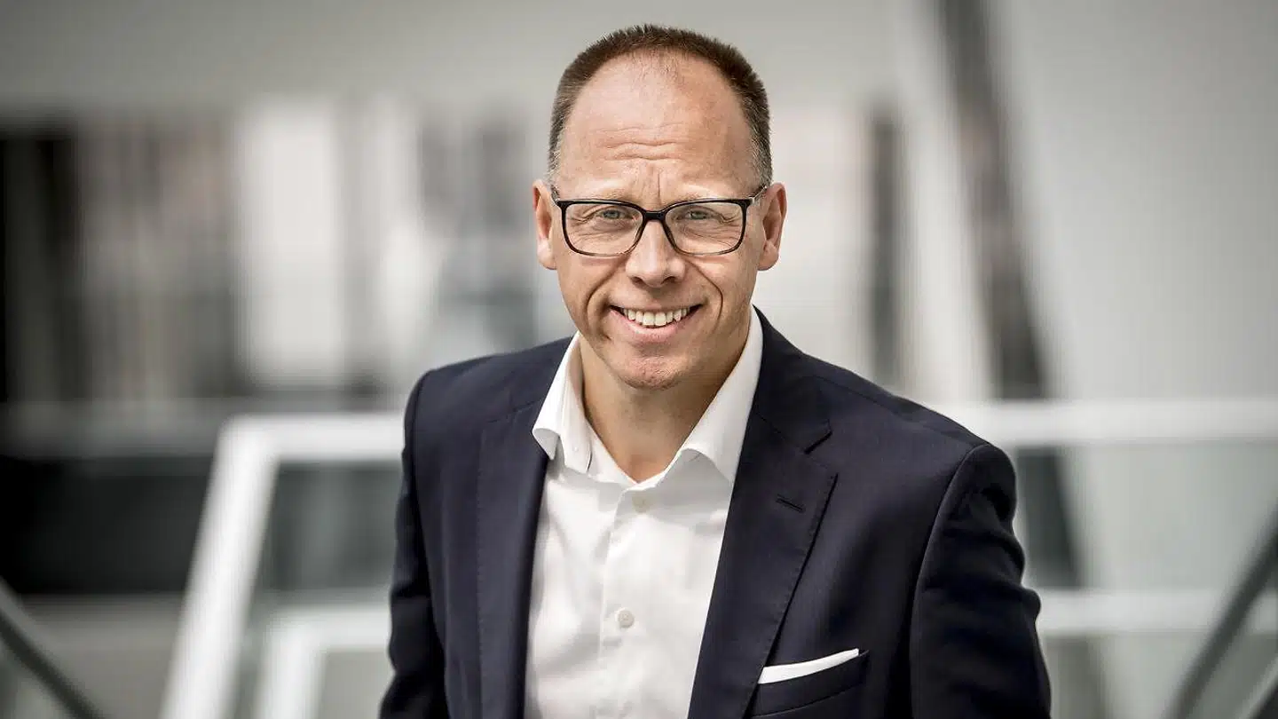 Koncernchef i Nordea Frank Vang-Jensen udtrykker tilfredshed med resultatet for Nordea for 1. kvartal i år. Han vil dog endnu ikke spå om, hvor hårdt coronakrisen kommer til at ramme her i 2020.