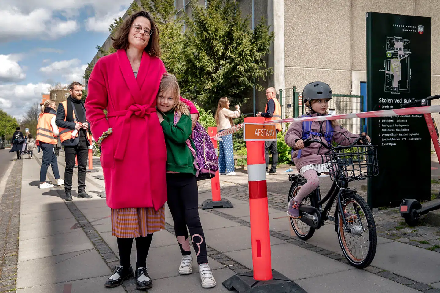 Eva Lind og hendes datter Ellen på syv år.