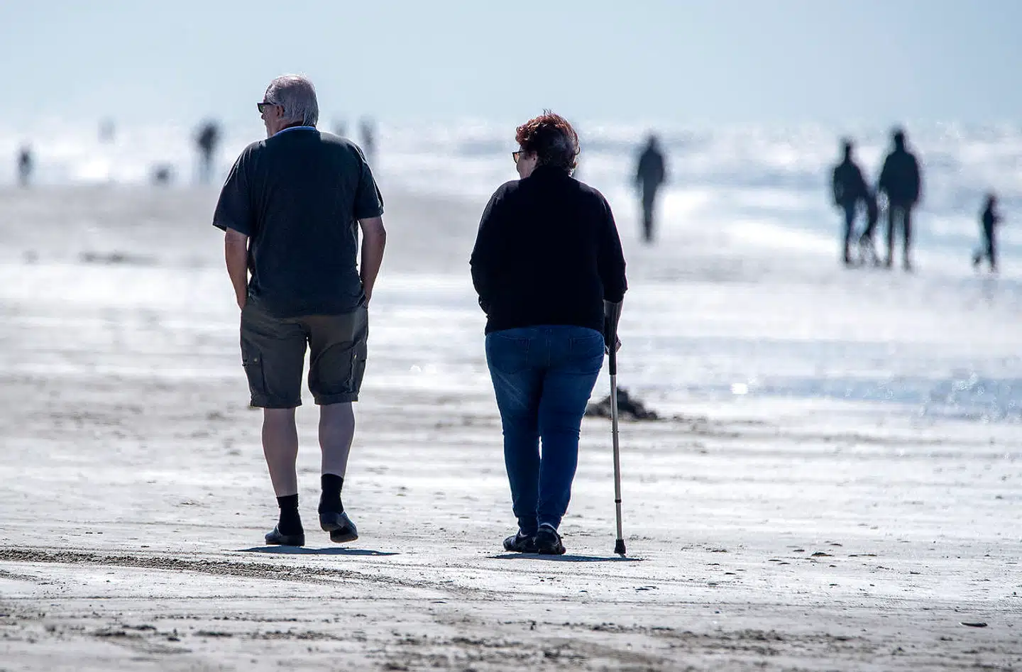 Et midlertidigt opholdsforbud er blevet indført ved butikker på Rømø, oplyser politiet (Foto: John Randeris/Ritzau Scanpix)