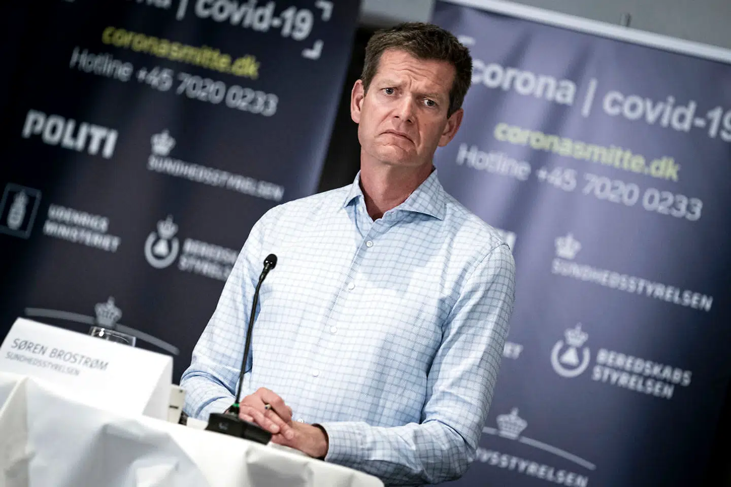 Søren Brostrøm fra Sundhedsstyrelsen giver ikke mange interview til uafhængige medier.
