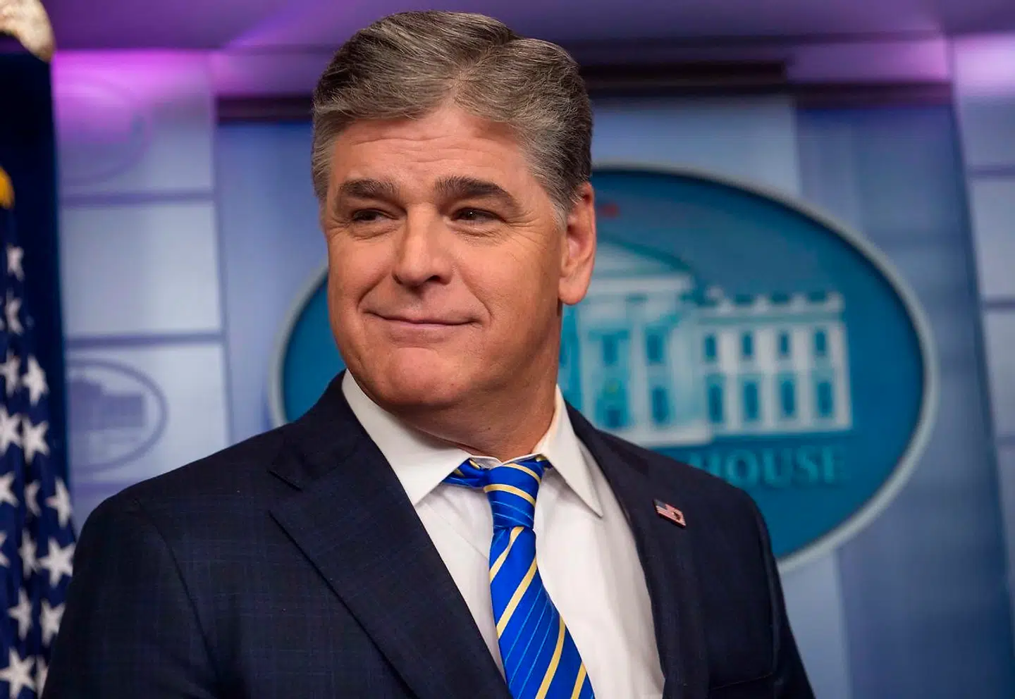 Talkshowet Hannity er lige nu USAs mest sete nyhedsprogram. Sean Hannity har støttet Donald Trump siden valgkampen i 2016.