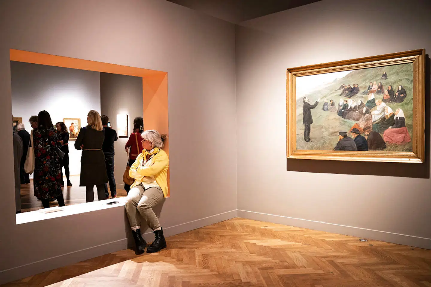 Statens Museum for Kunst iværksætte tidligere på året en vis publikumsregulering til sin populære Anne Ancher-udstilling.
