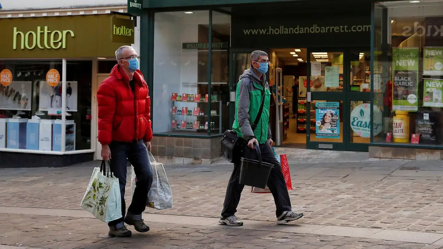 Durham, Storbritannien, den 8. april, 2020.