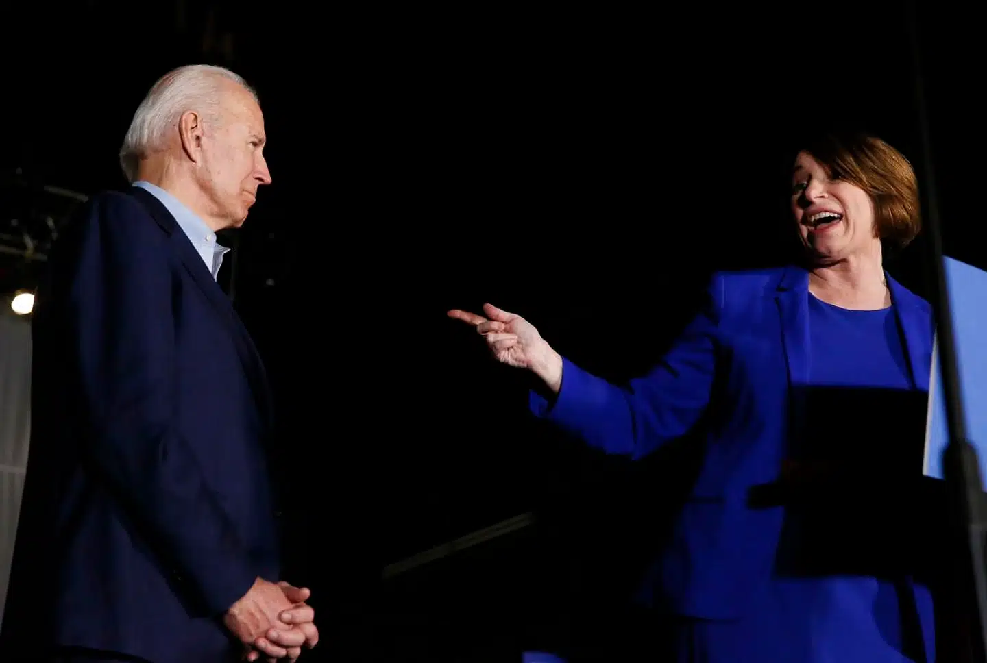Senator Amy Klobuchar var hurtigt ude at give sin støtte til Joe Biden, efter at hun selv havde trukket sig fra præsidentræset.