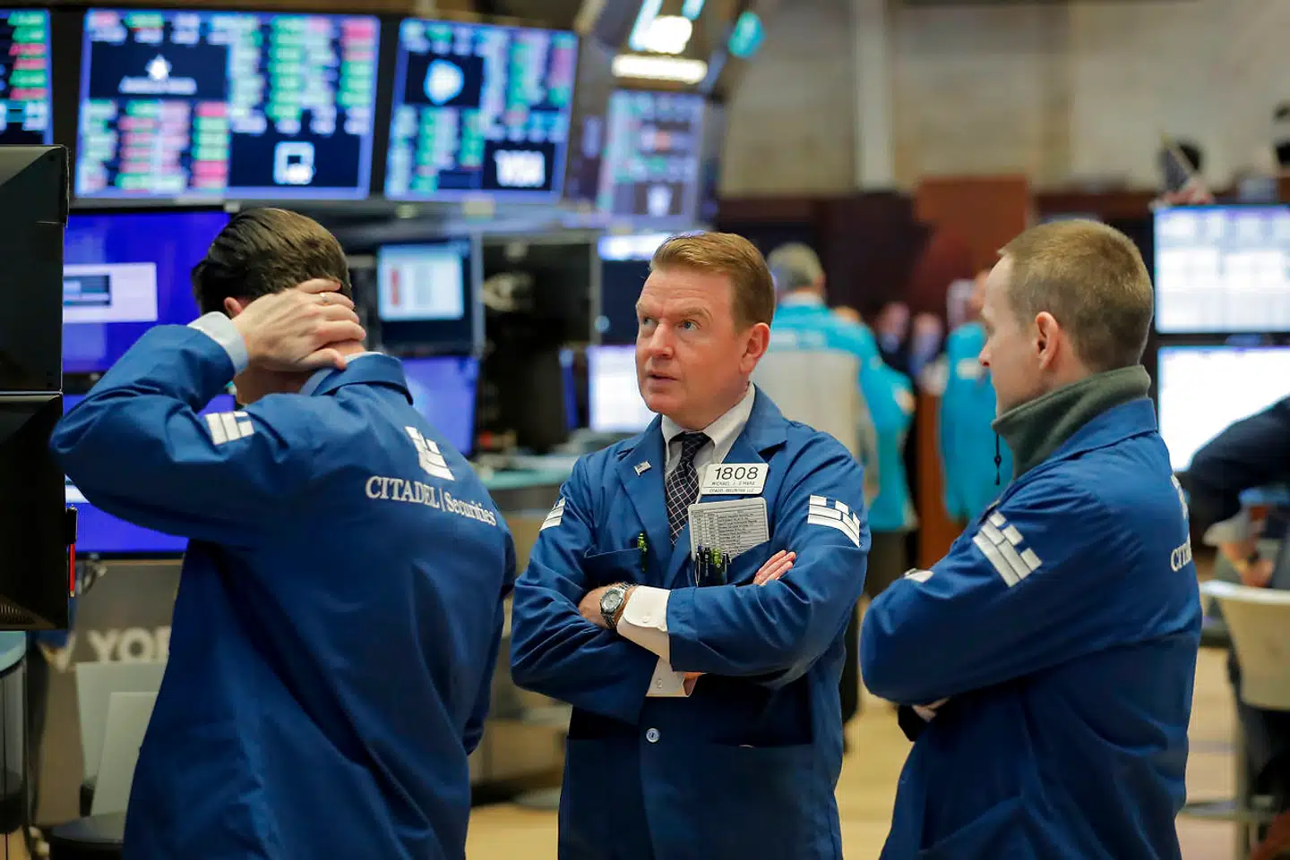 Danske investorer kan gå på påskeferie onsdag. I USA holder børsen dog åbent skærtorsdag. Dette billede er fra en tidligere lejlighed med fysisk tilstedeværelse.