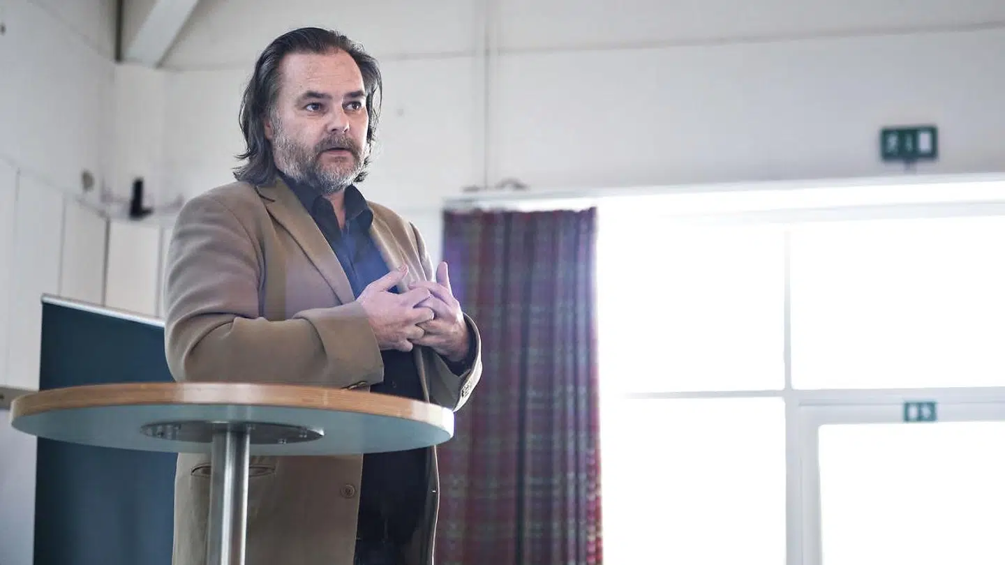 Med overvismand og professor i økonomi på Københavns Universitet Carl-Johan Dalgaard i spidsen kommer de økonomiske vismænd nu med deres bud på, hvor hårdt coronavirus vil ramme dansk økonomi. Rapporten er hård læsning. Arkivfoto: Ida Guldbæk Arentsen/Ritzau Scanpix