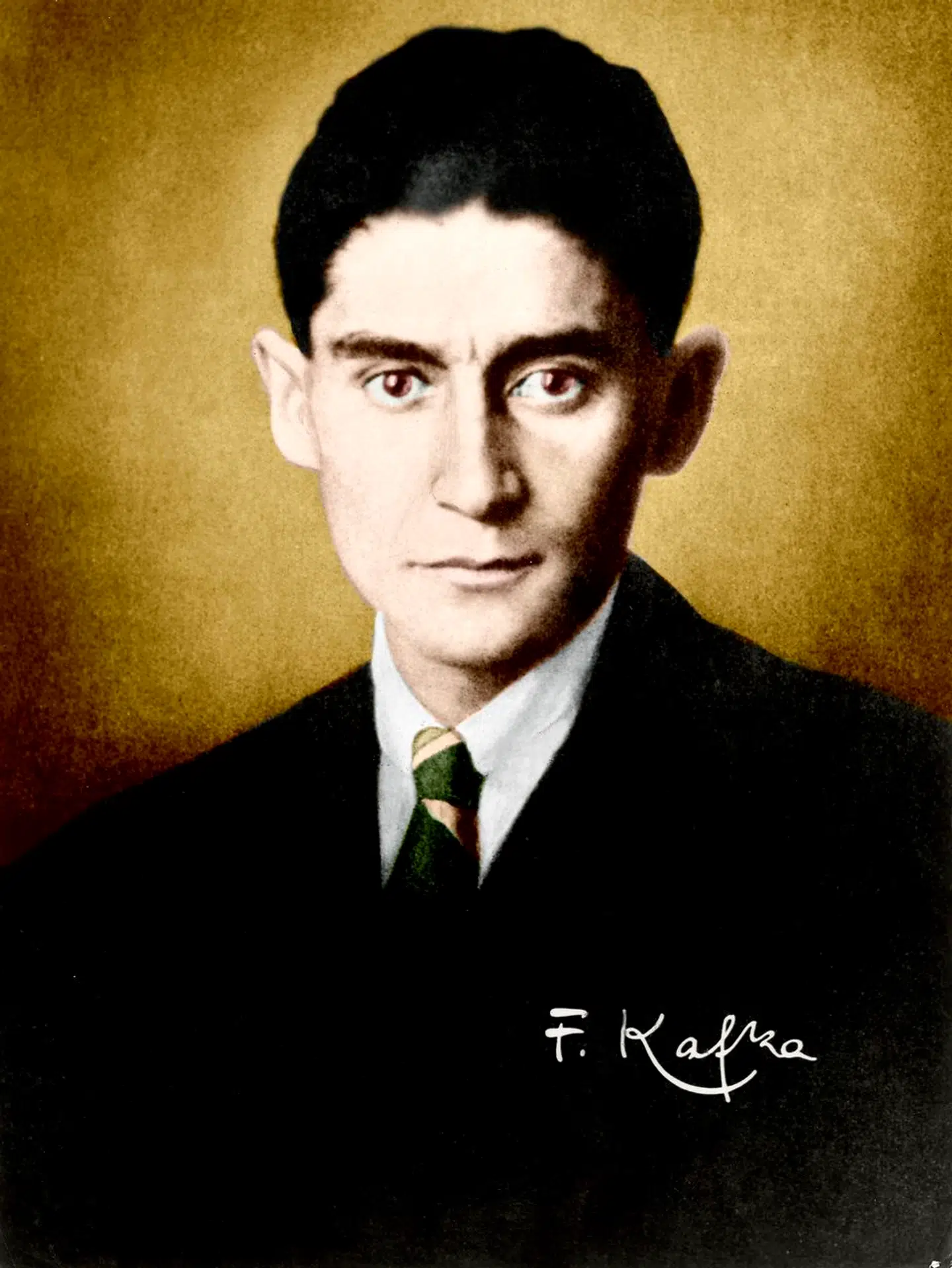 Franz Kafka døde af tuberkulose i 1924.