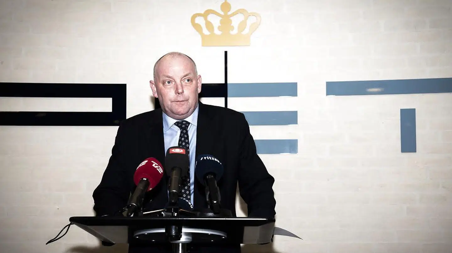 Den øverste chef for Politiets Efterretningstjeneste (PET), Finn Borch Andersen, fortalte på et pressemøde mandag 3. januar 2020 om spionagesagen.