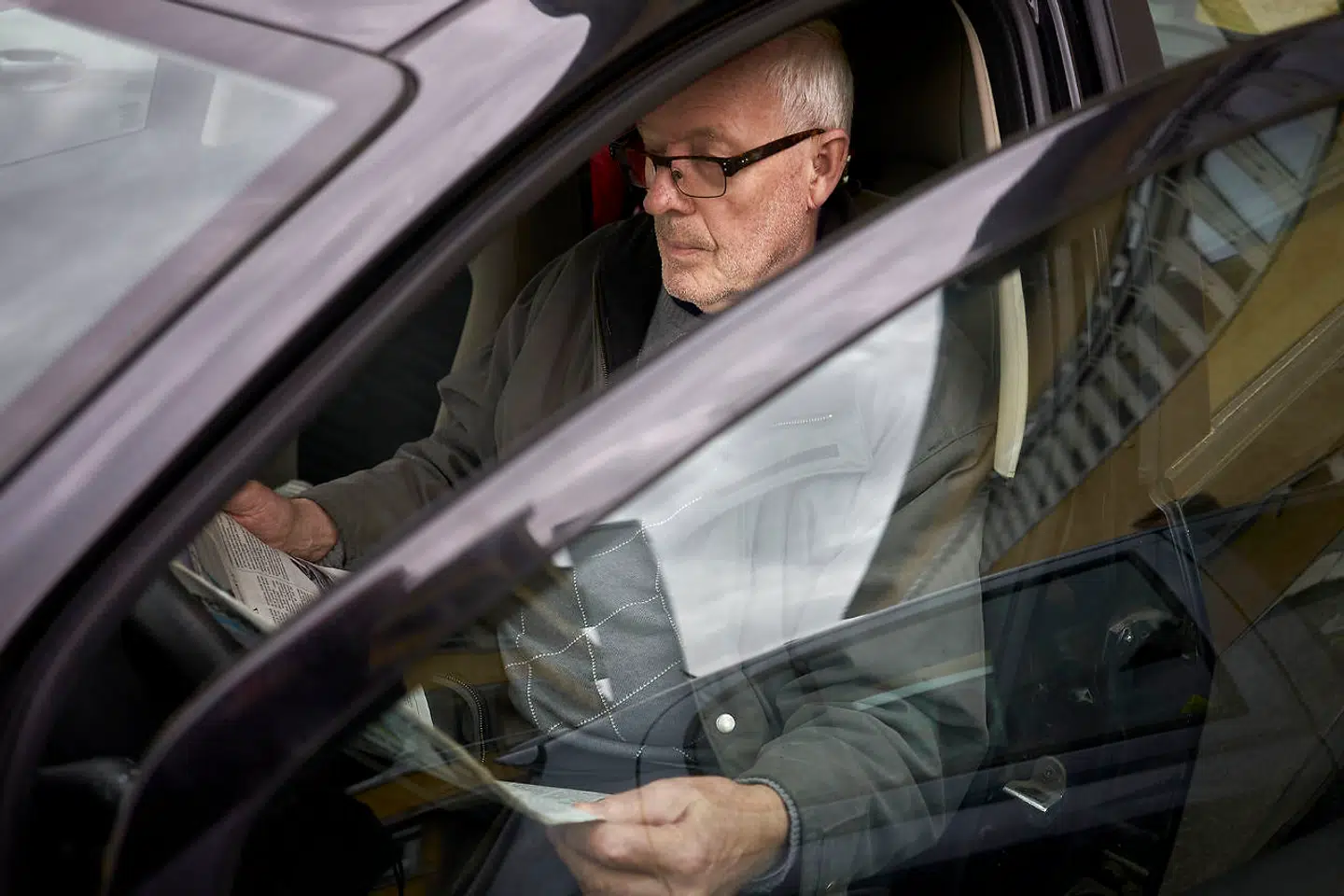 Bruno Andersen på 73 år ventede i 3 timer i sin bil ved Hillerød sygehus