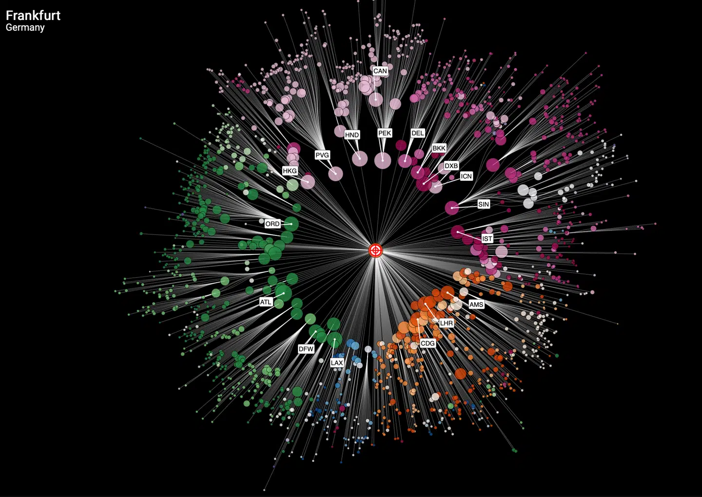 Forskere fra det tyske Robert Koch Institut har kortlagt coronasmittens vej gennem verdens lufthavne. Nu vil forskerne bruge data fra telefoner og sportsure til at spore tegn på feber i befolkningen.