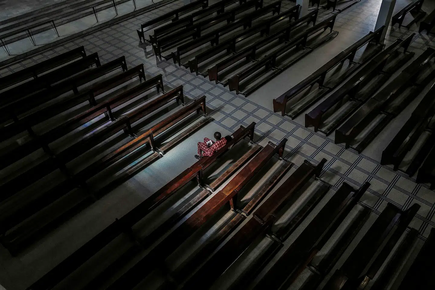 Notre-Dame des Victoires-katedralen, Dakar, Senegal. 22. marts.