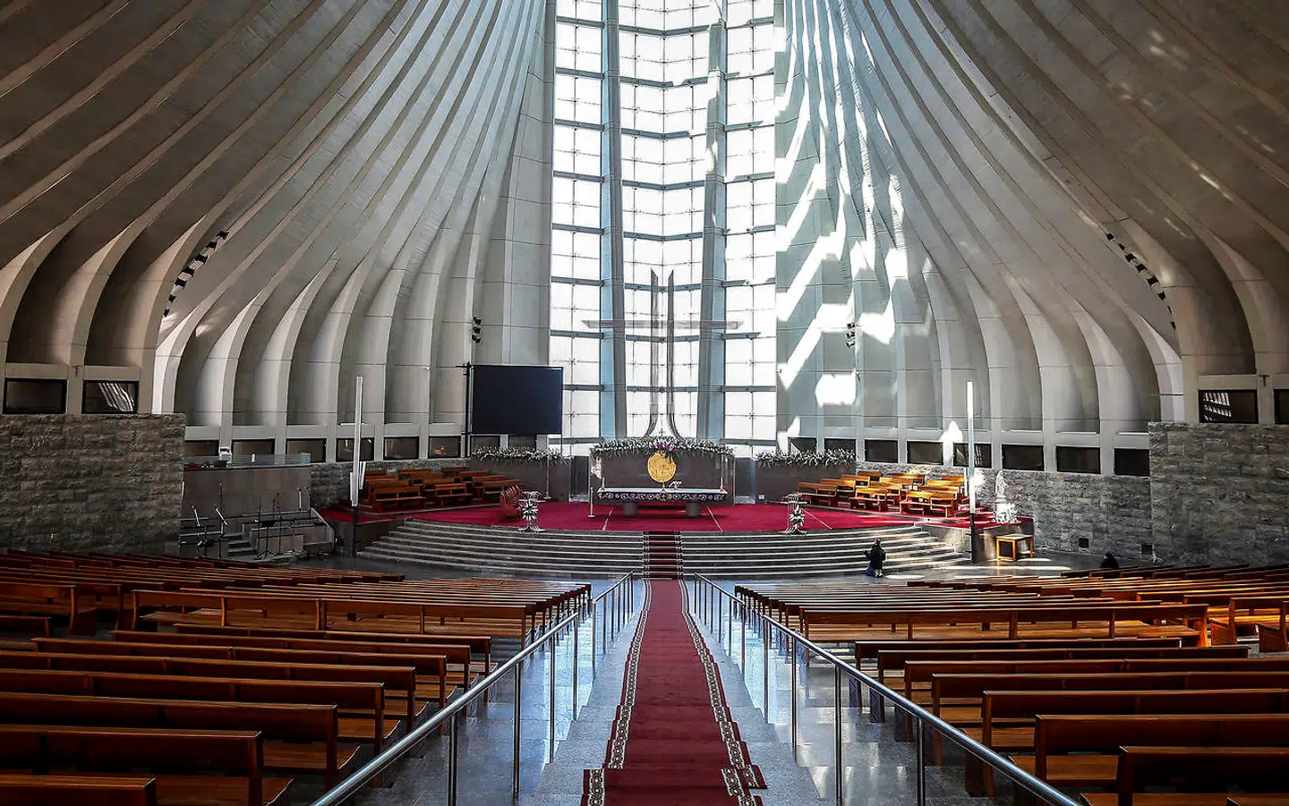 Basilica of Our Lady, Harissa, Libanon. 22. marts.