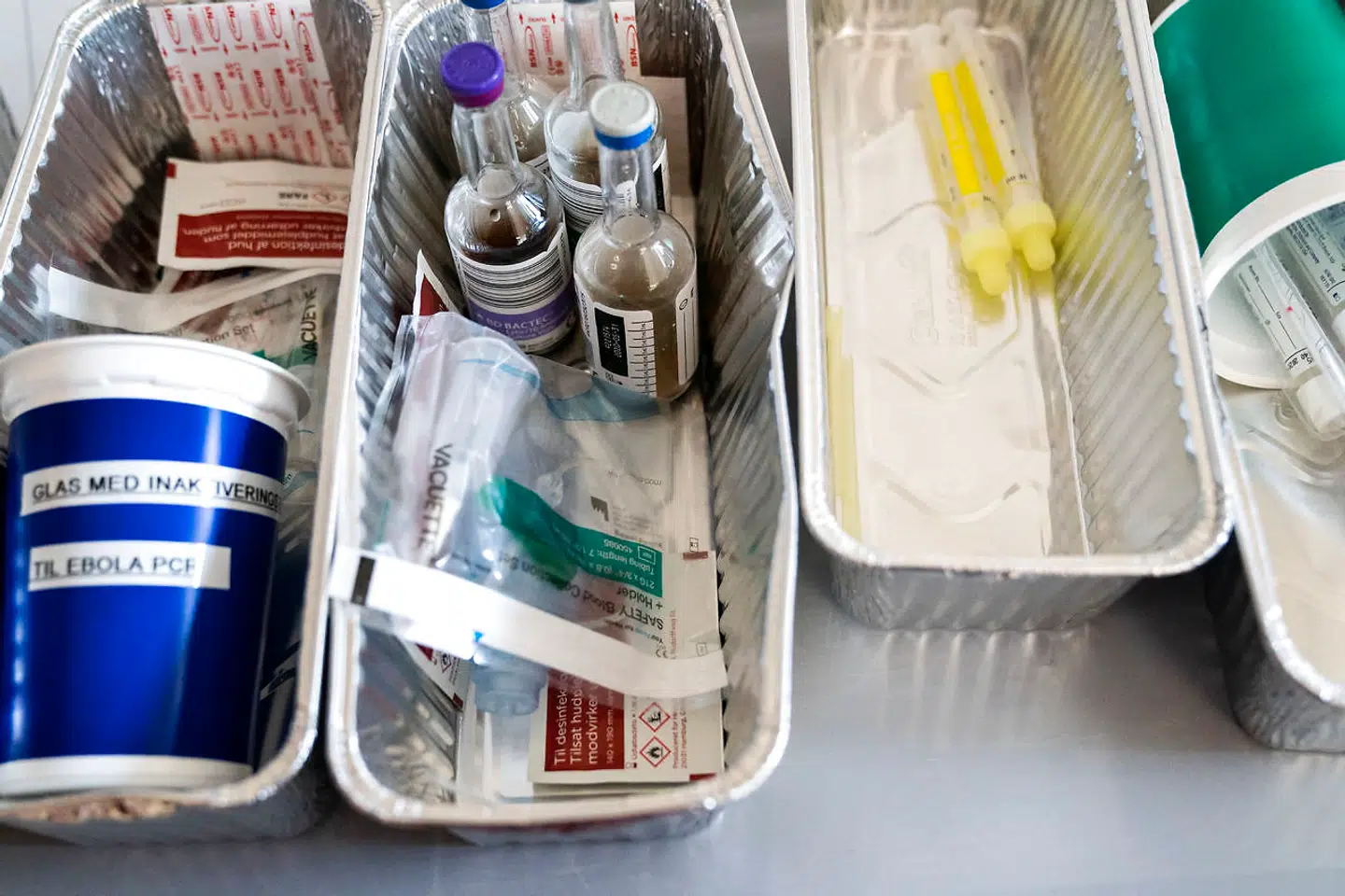 I tilfælde af at coronavirussen skulle sprede sig til Danmark, er patientstuer og udstyr klar på Hvidovre Hospital, onsdag den 29. januar 2020.. (Foto: Ida Marie Odgaard/Ritzau Scanpix)