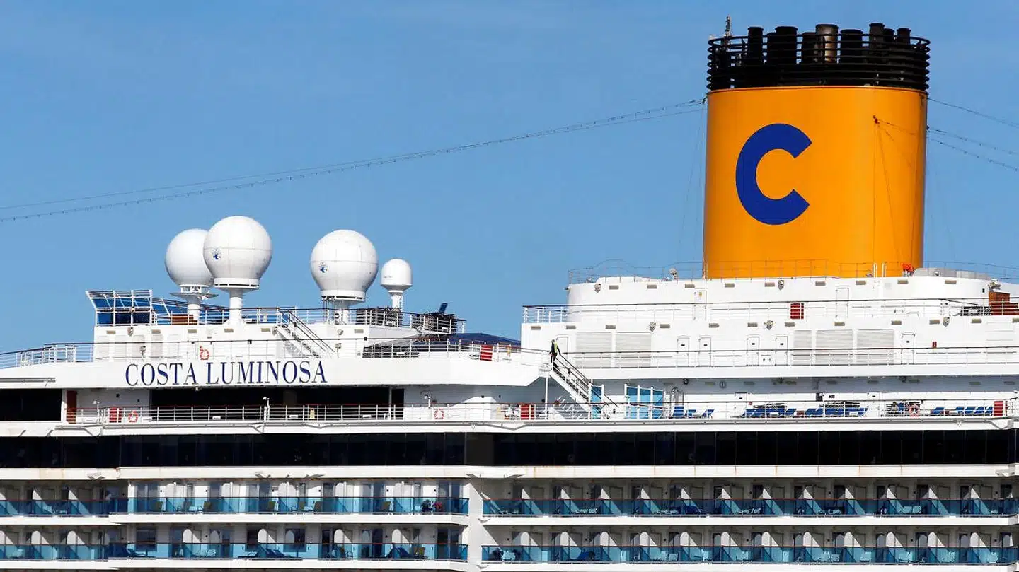 Krydstogtskibet Costa Luminosa.