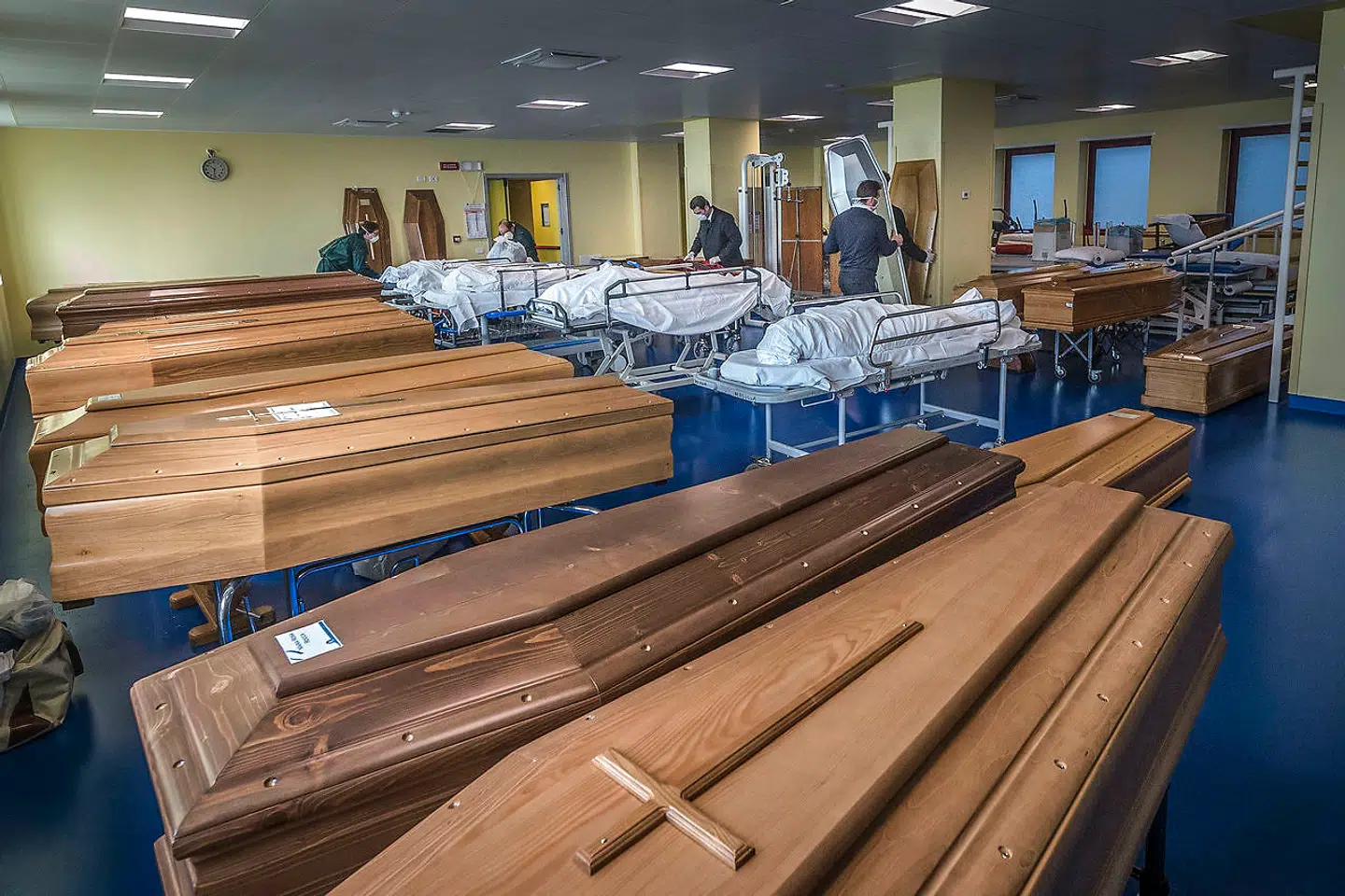 Lighuset på Ponte San Pietro-hospitalet.