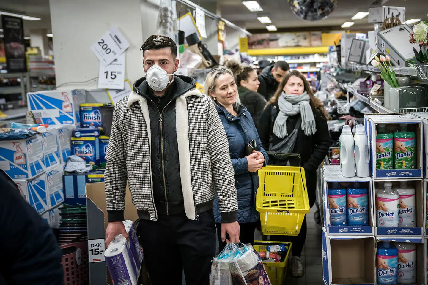 Naturligvisd blev også Danmark ramt af coronavirus og følgerne af det. Foto: Thomas Lekfeldt