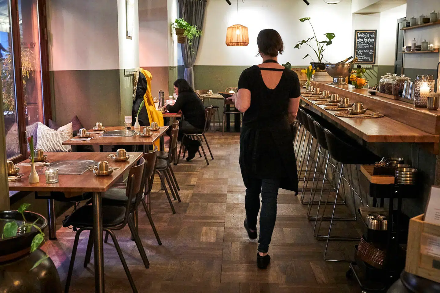 Moi, koreansk restaurant.