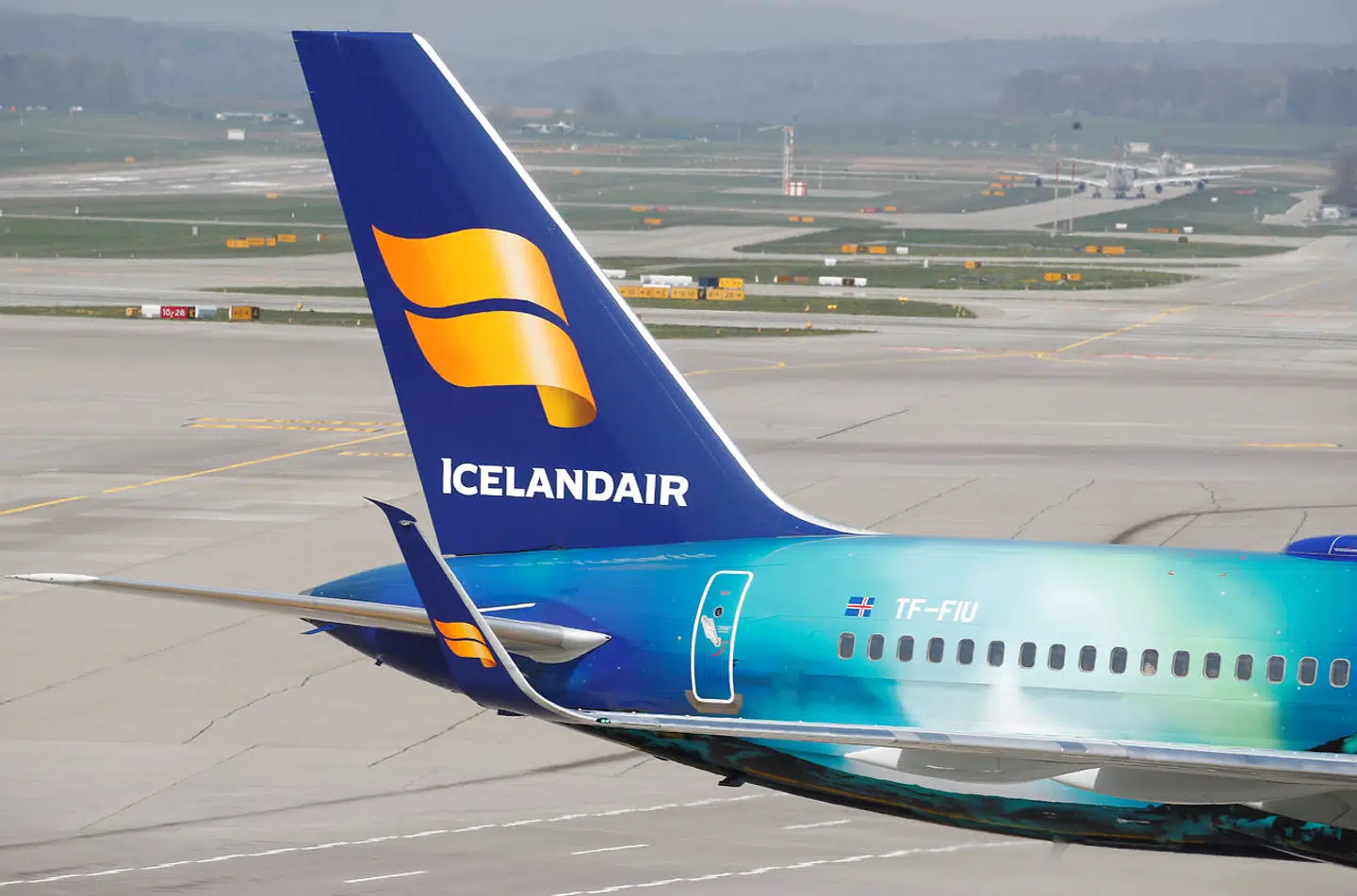 Det islandske flyselskab fortsætter flyvningerne til USA, mens andre selskaber aflyser. Arkivfoto