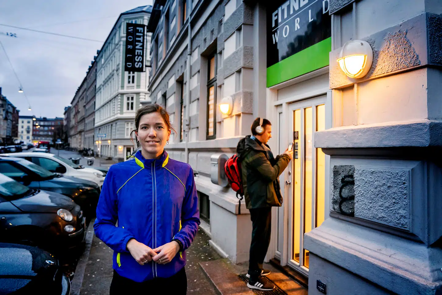 Fitness World kl. 6.30: Anna Liv Lundberg er gået forgæves til træning.