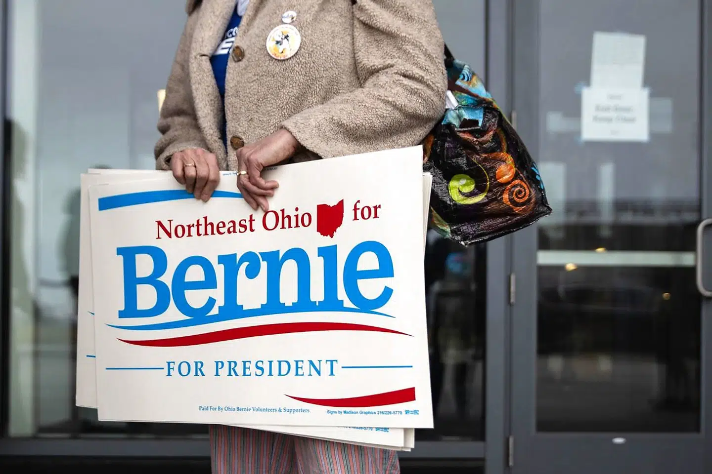 Ligesom Joe Biden aflyste et vælgermøde tirsdag i Ohio af frygt for yderligere udbredelse af coronavirus, aflyste Bernie Sanders også et. Aflysningerne kom med få minutters mellemrum.