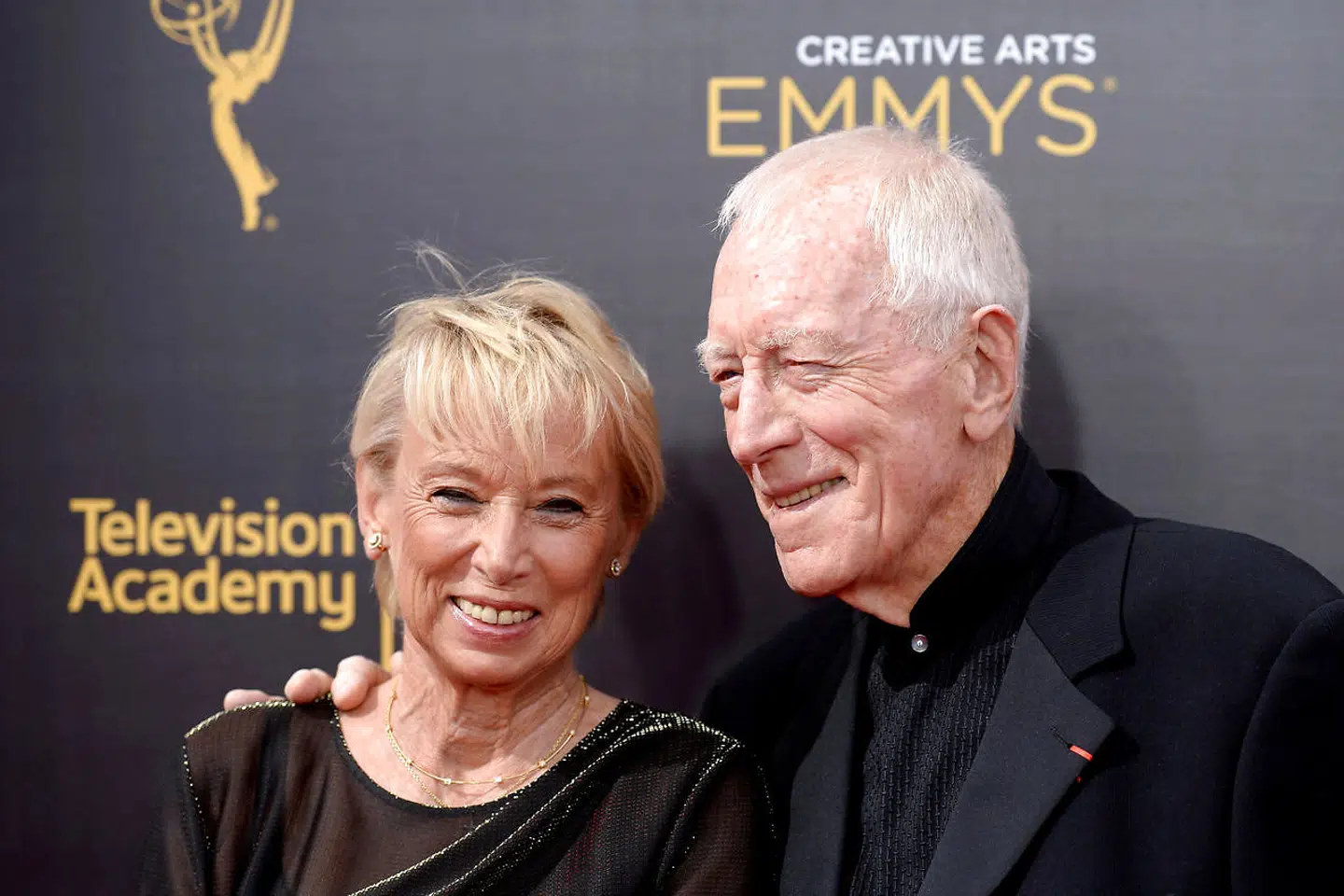 Max von Sydow var gift med franske Catherine og boede på sine ældre dage i Paris – så vidt man ved. Foto: REUTERS/Gus Ruelas