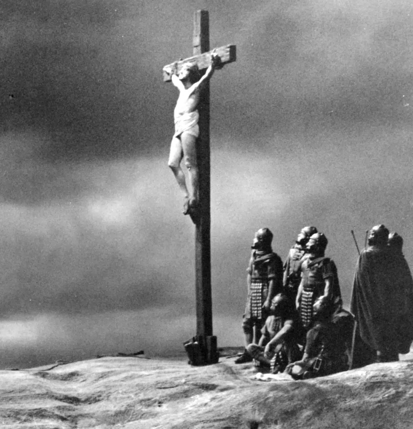 Max von Sydow som Jesus er en af de formildende omstændigheder ved »The Greatest Story Ever Told« fra 1965. Foto fra filmen/Ritzau Scanpics