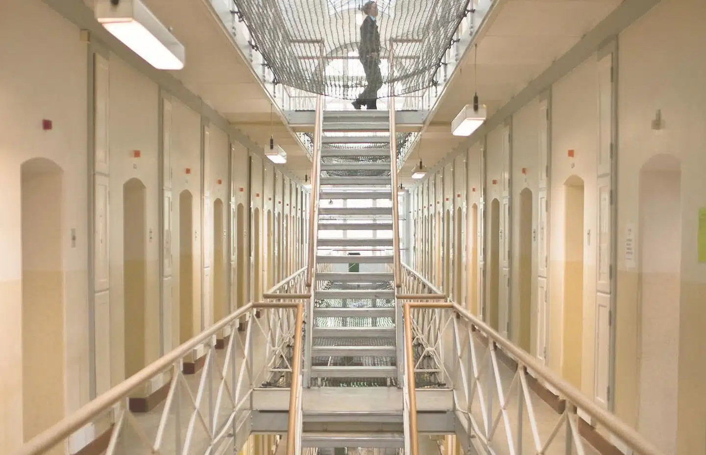 Andelen af udlændinge, indvandrere og efterkommere i danske fængsler og arresthuse stiger langsomt, men sikkert. Arkivfoto fra Vestre Fængsel i København.