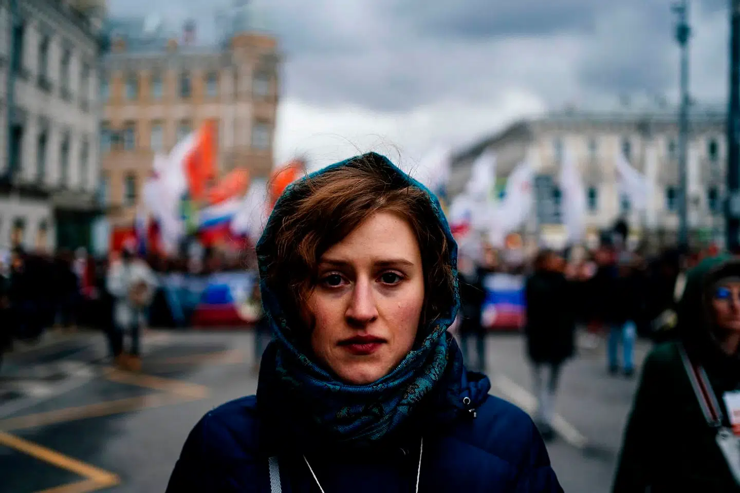 22.500 russere deltog i år i mindemarchen på femåret for mordet på oppositionspolitikeren Boris Nemtsov. Godt 40 procent var kvinder, og gennemsnitsalderen blandt demonstranterne var 47 år, viser en rundspørge foretaget af organisationen White Counter.