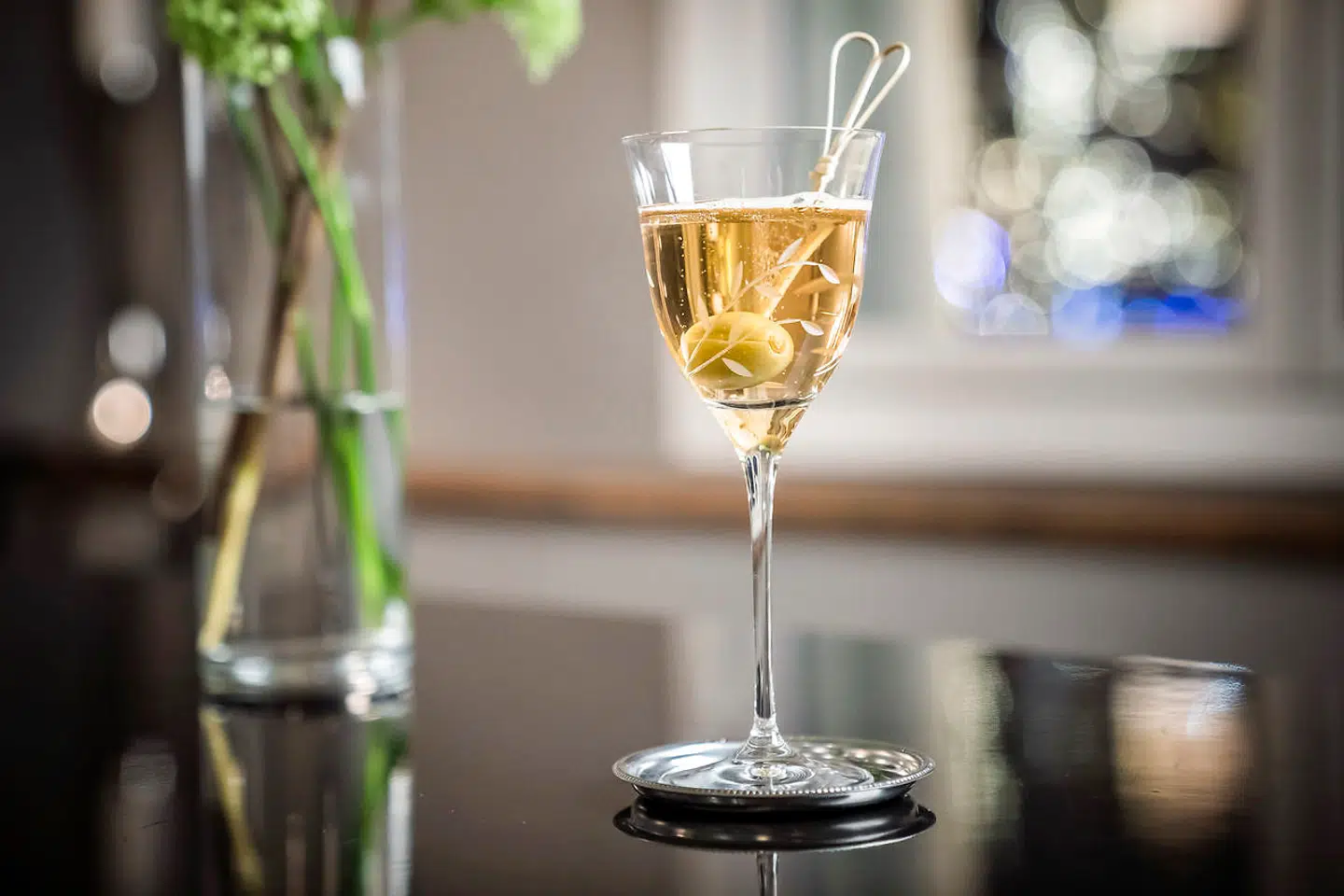 Bellini stammer fra Harrys bar i Venedig, men de laver den bedre på Nimb Bar.