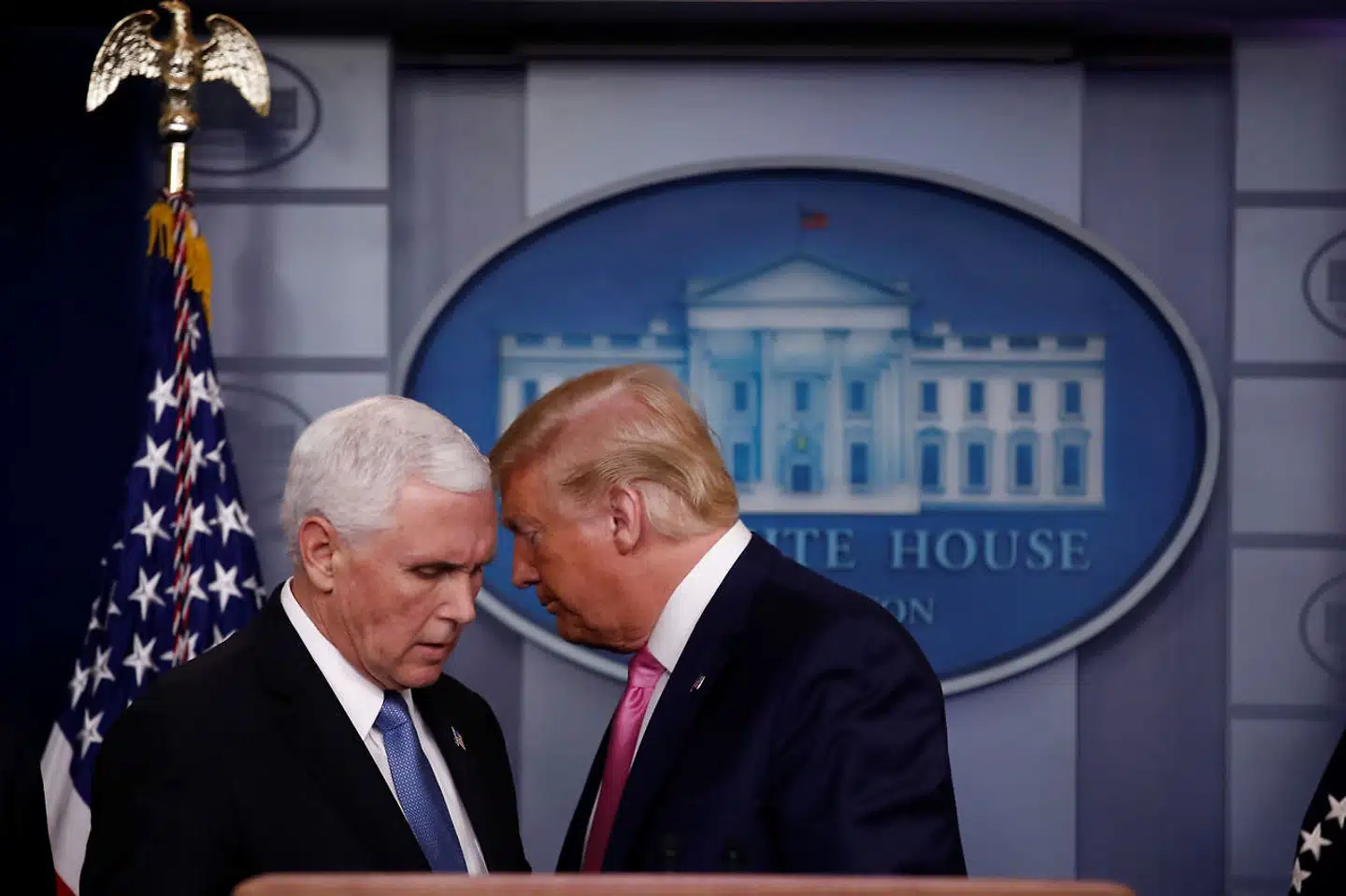 Indsatsklar? USAs præsident, Donald Trump, har udpeget vicepræsident Mike Pence til at få styr på coronatruslen i USA.