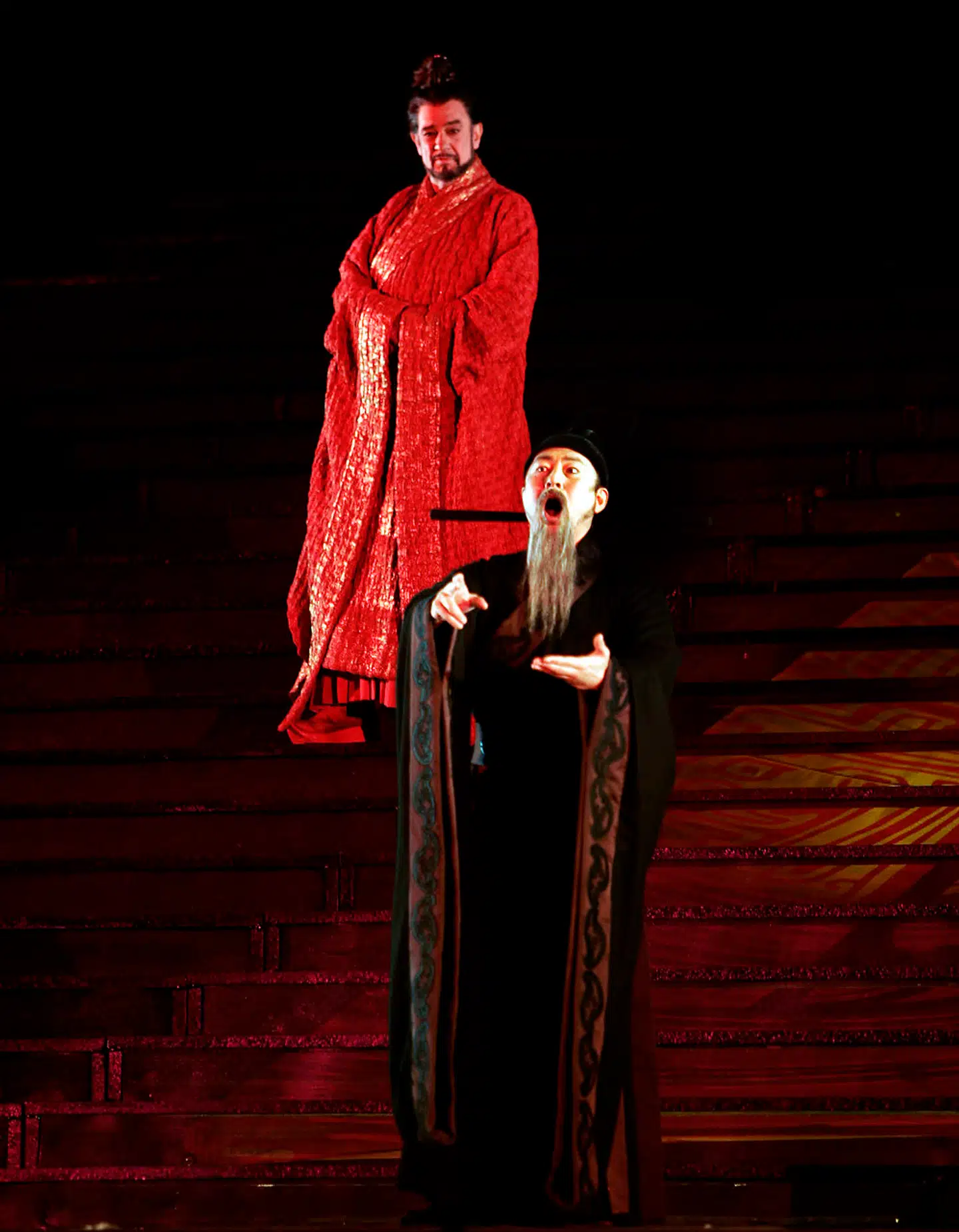 Plácido Domingo har sunget flere end 100 roller på scenen både som tenor og som baryton – her i »The First Emperor« af Tan Dun med premiere for 13 år siden.