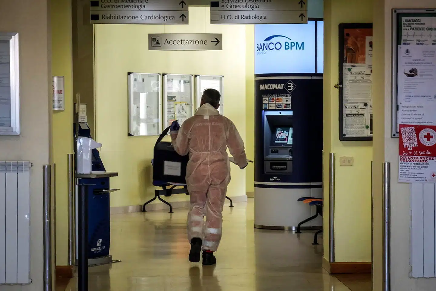 Burde Italiens coronavirus-patient nr. 1 eller personalet, der behandlede ham, have taget flere forholdsregler? I hvert fald var det efter al sandsynlighed hans besøg her på hospitalet i Codogno nær Milano, der fik epidemien til at eksplodere.
