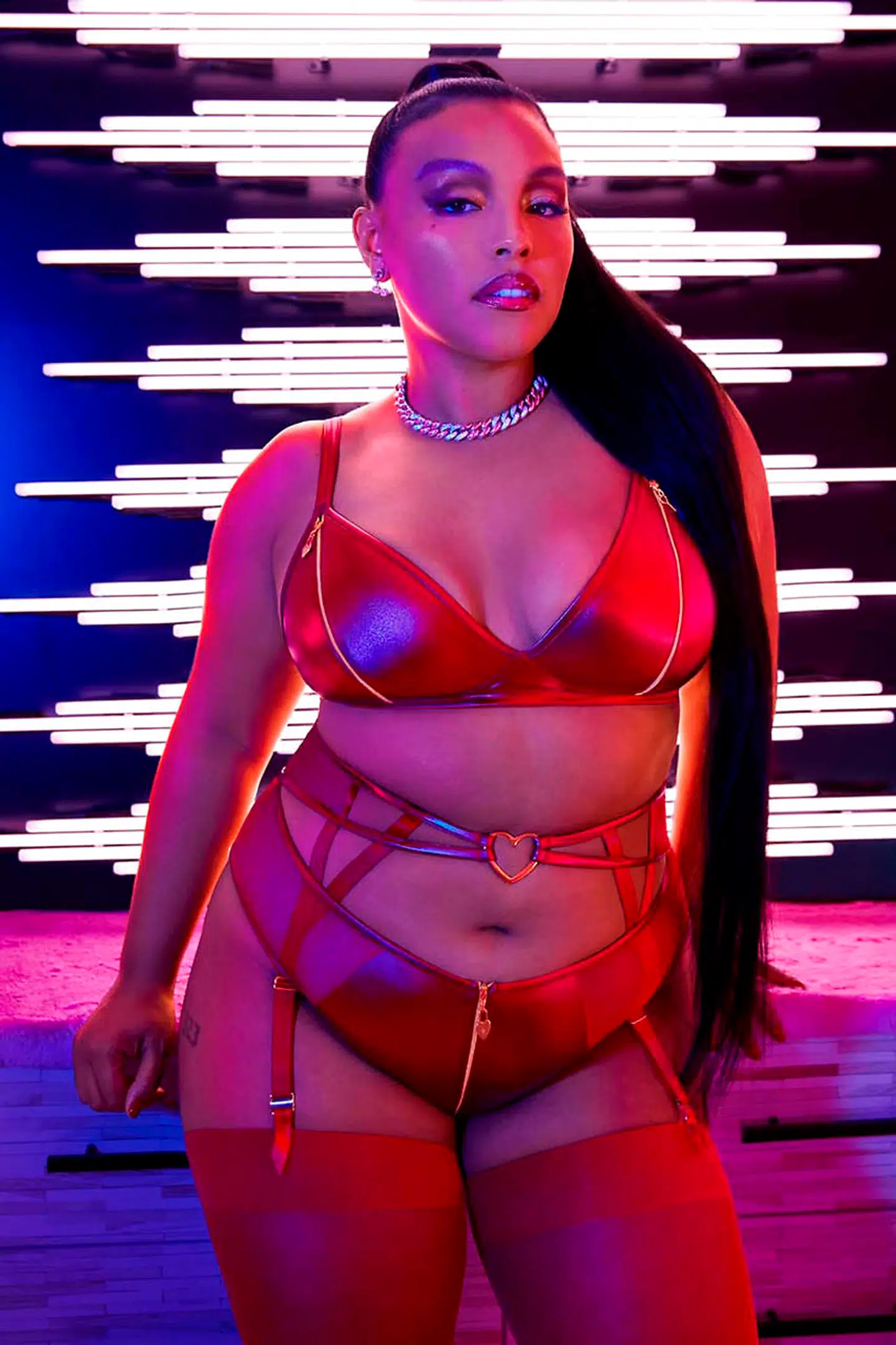 Paloma Elsesser er en af de modeller, der reklamerer for Rihannas undertøjslinje, Savage x Fenty.