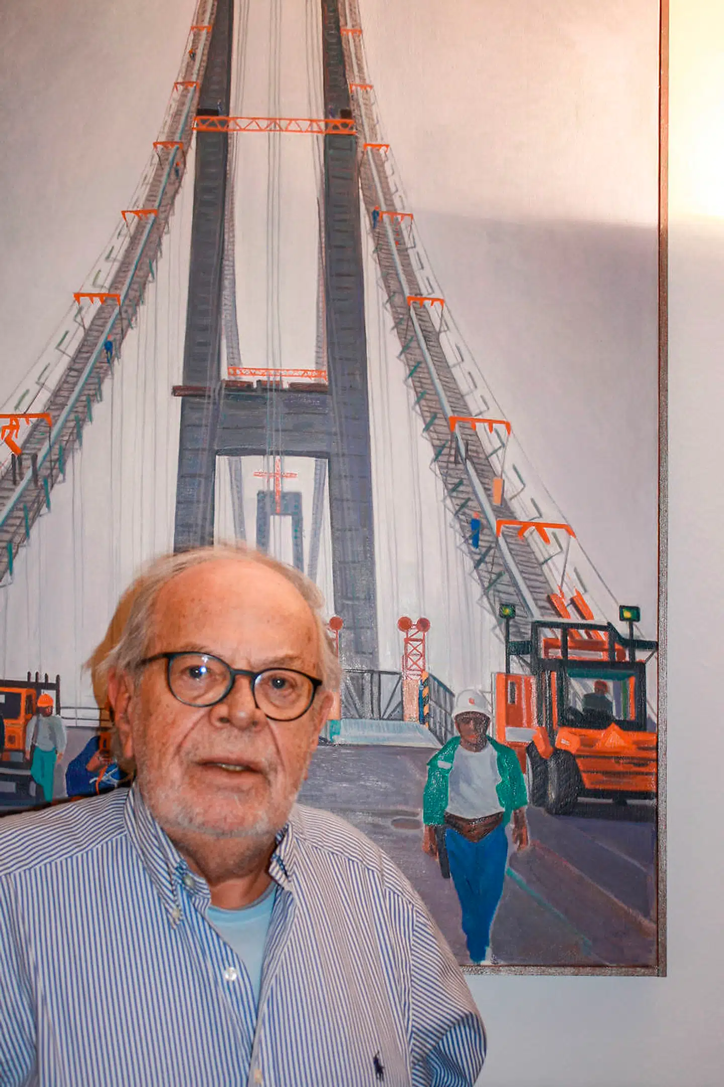 Mogens Bundgaard-Nielsen var bl.a. direktør for Sund& Bælt. Privatfoto