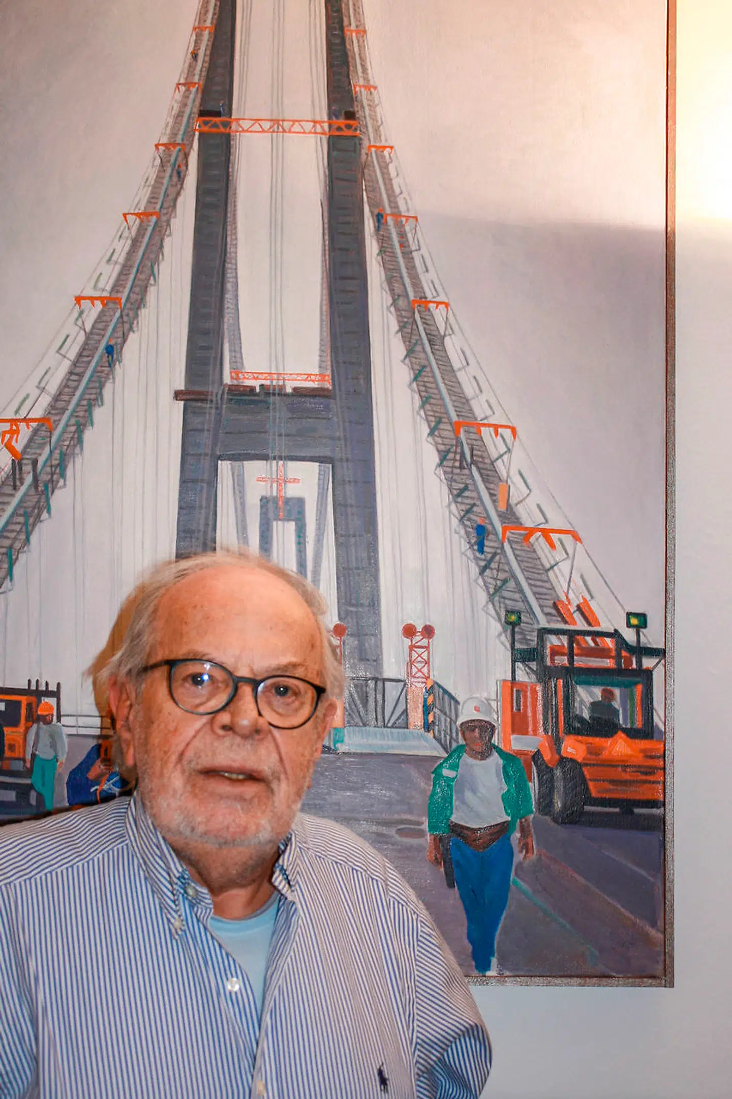 Mogens Bundgaard-Nielsen var bl.a. direktør for Sund& Bælt. Privatfoto