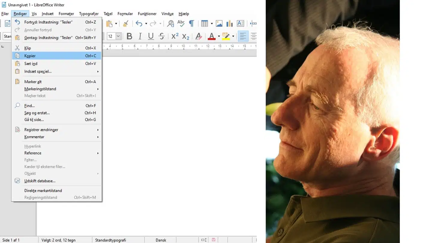 Det ligger i fingrene at kopiere, klippe og indsætte tekst, når man bruger computeren, tabletten eller telefonen. Takken bør rettes til Larry Tesler (til højre), som opfandt funktionerne.