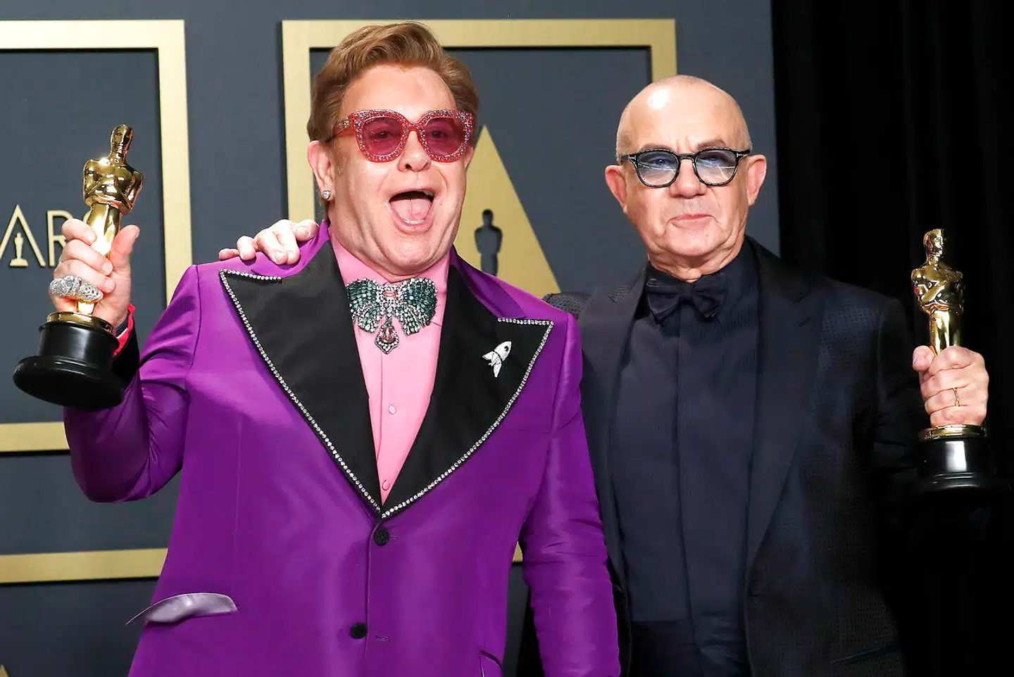 Elton John og Bernie Taupin vinder Bedste Originale Sang.