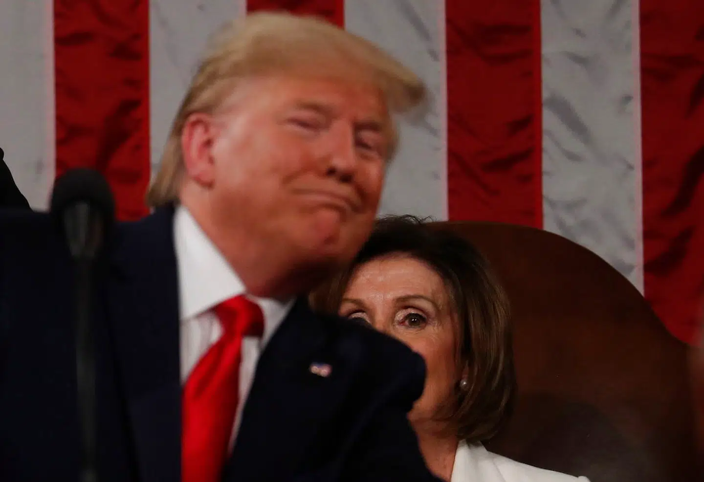 Forholdet mellem Trump og Pelosi er iskoldt.