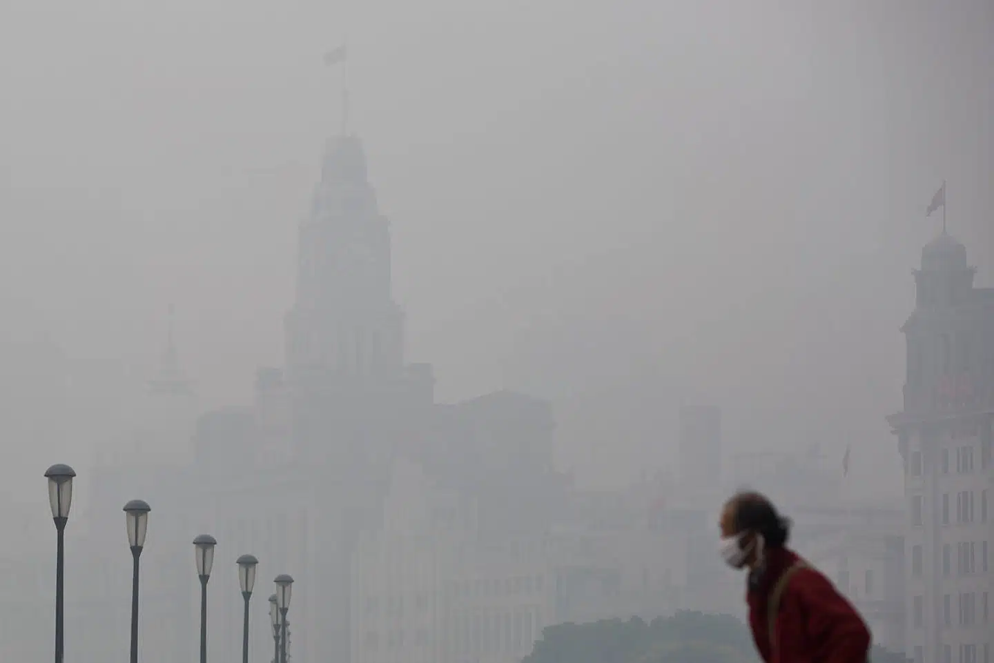 Forureningen i Shanghai kan være slem. Verdens 50 mest forurenede byer ligger i fire lande i Asien: Kina, Indien, Bangladesh og Pakistan.