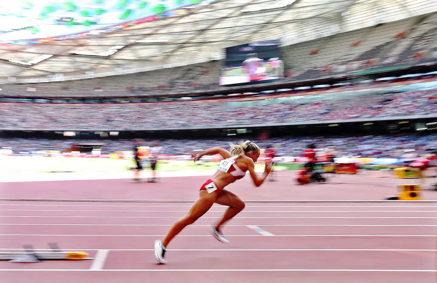 Indendørs VM i atletik er blevet rykket til marts næste år 2021 på grund af udbruddet af coronavirusset. (Arkivfoto)