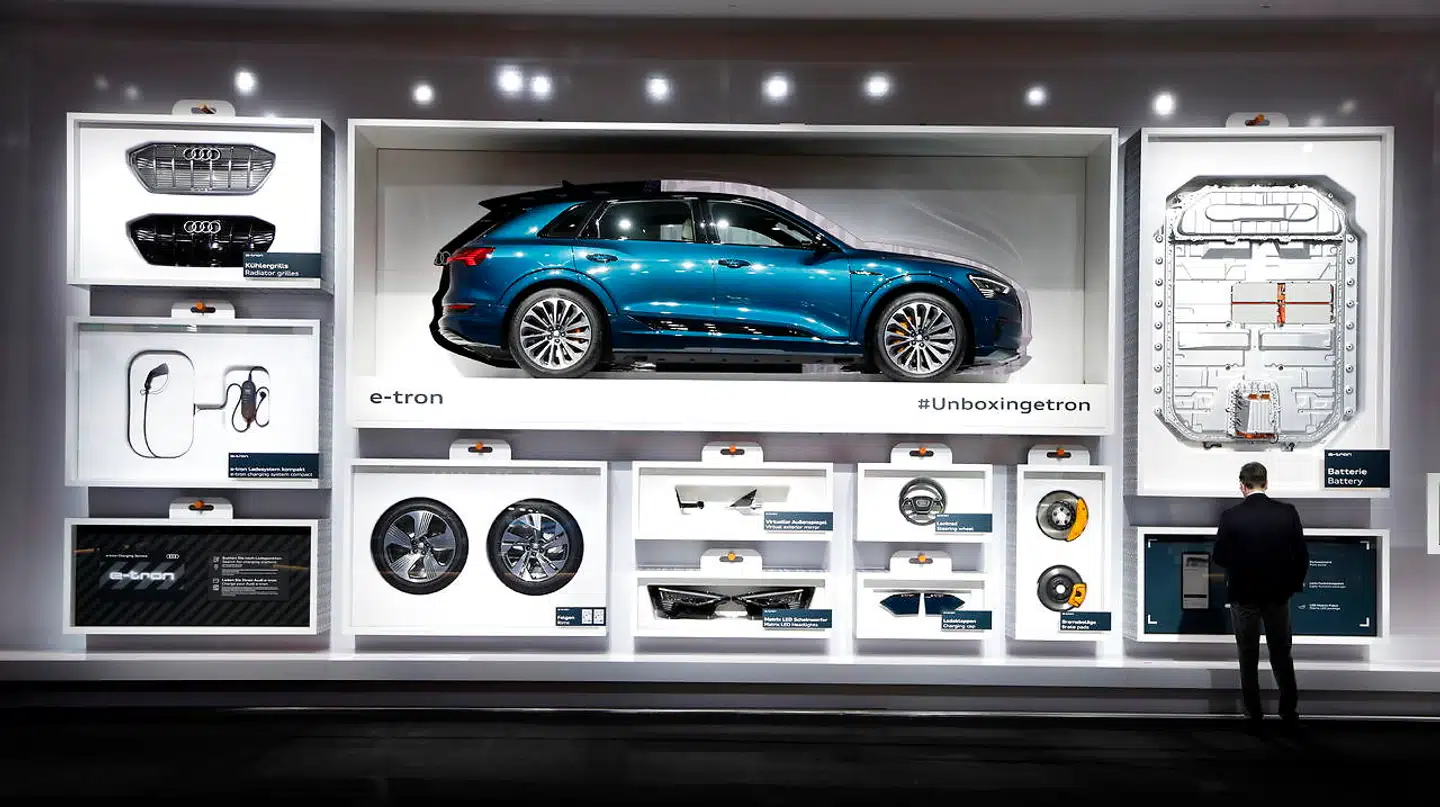 Man skal tage stilling til en masse udstyr, når man vælger en ny Audi e-tron. Men nu bliver det også muligt at opgradere bilen online efter dit køb med eksempelvis p-assistent eller automatisk lys.