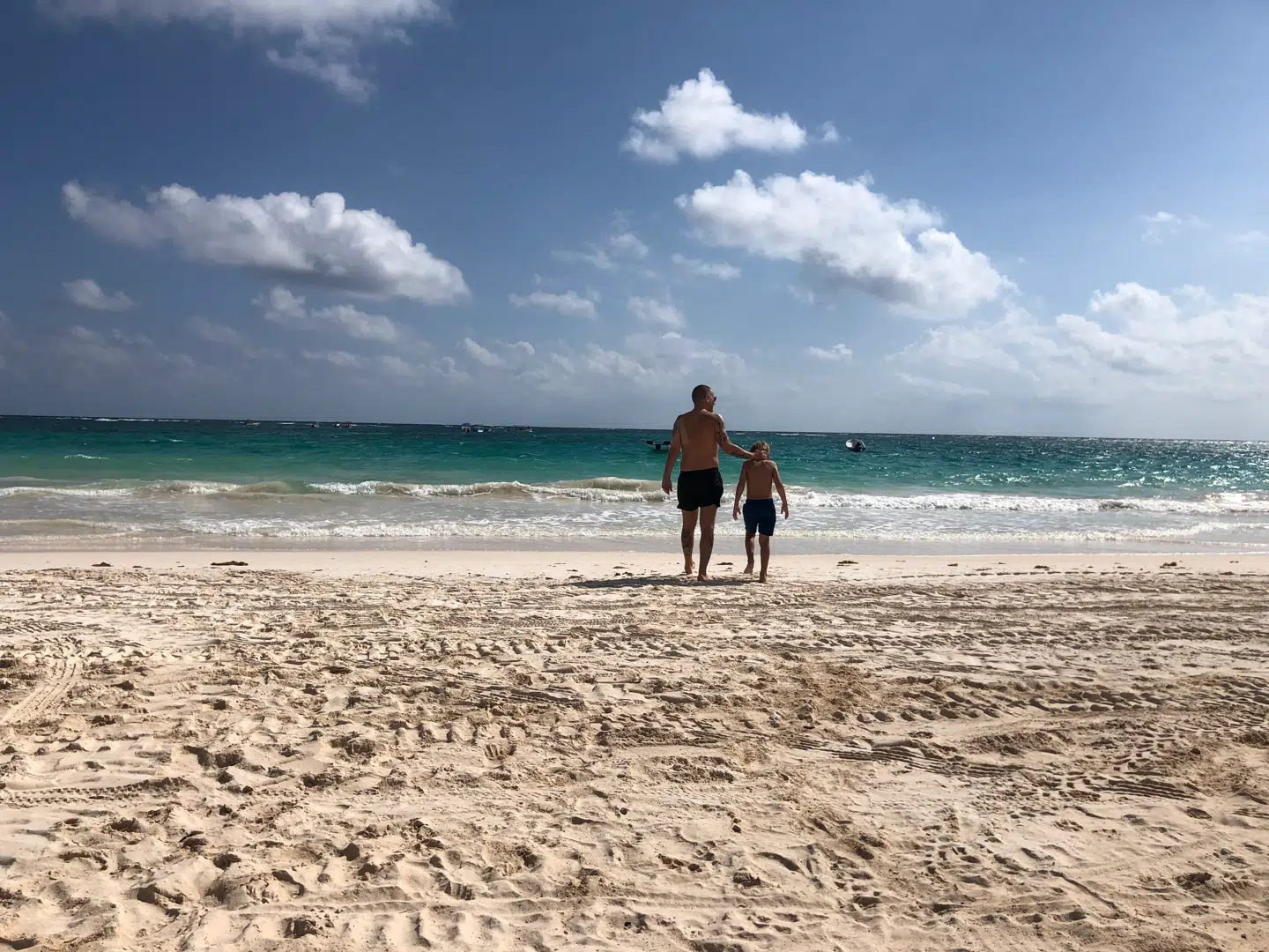 Playa Pescadores blev hurtigt vores yndlingsstrand i Tulum.