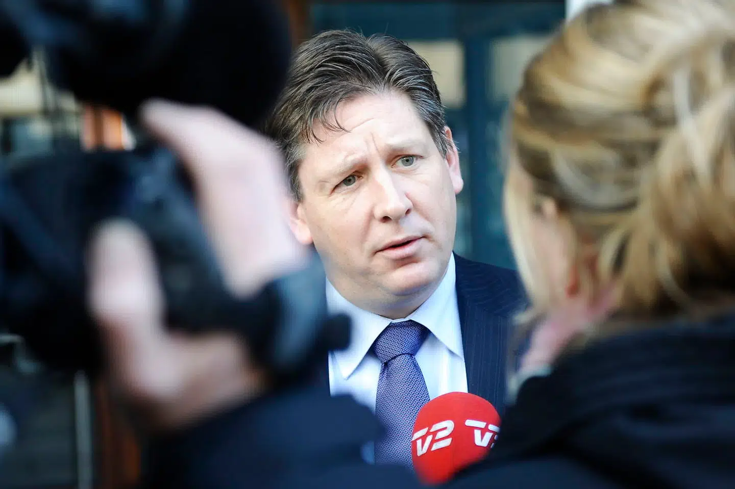 Forsvarsadvokat Niels Christian Strauss blev hurtigt overbevist om, at hans klient var uskyldig i hærværkssagen.