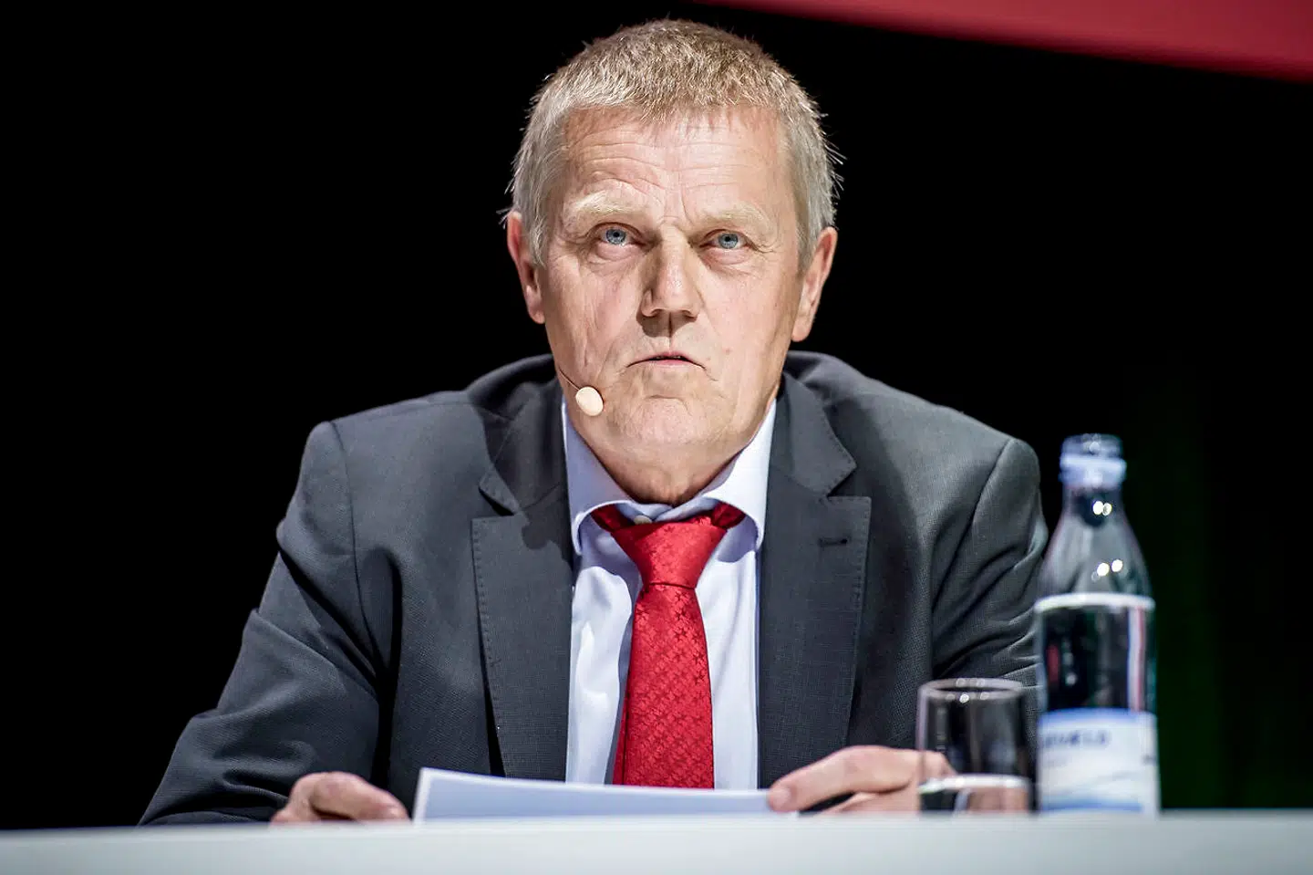 Næstformanden for Fagbevægelsens Hovedorganisation, Arne Grevsen, fraråder, at Folketinget blander sig i topchefernes lønniveau. Arkivfoto: Mads Claus Rasmussen/Ritzau Scanpix