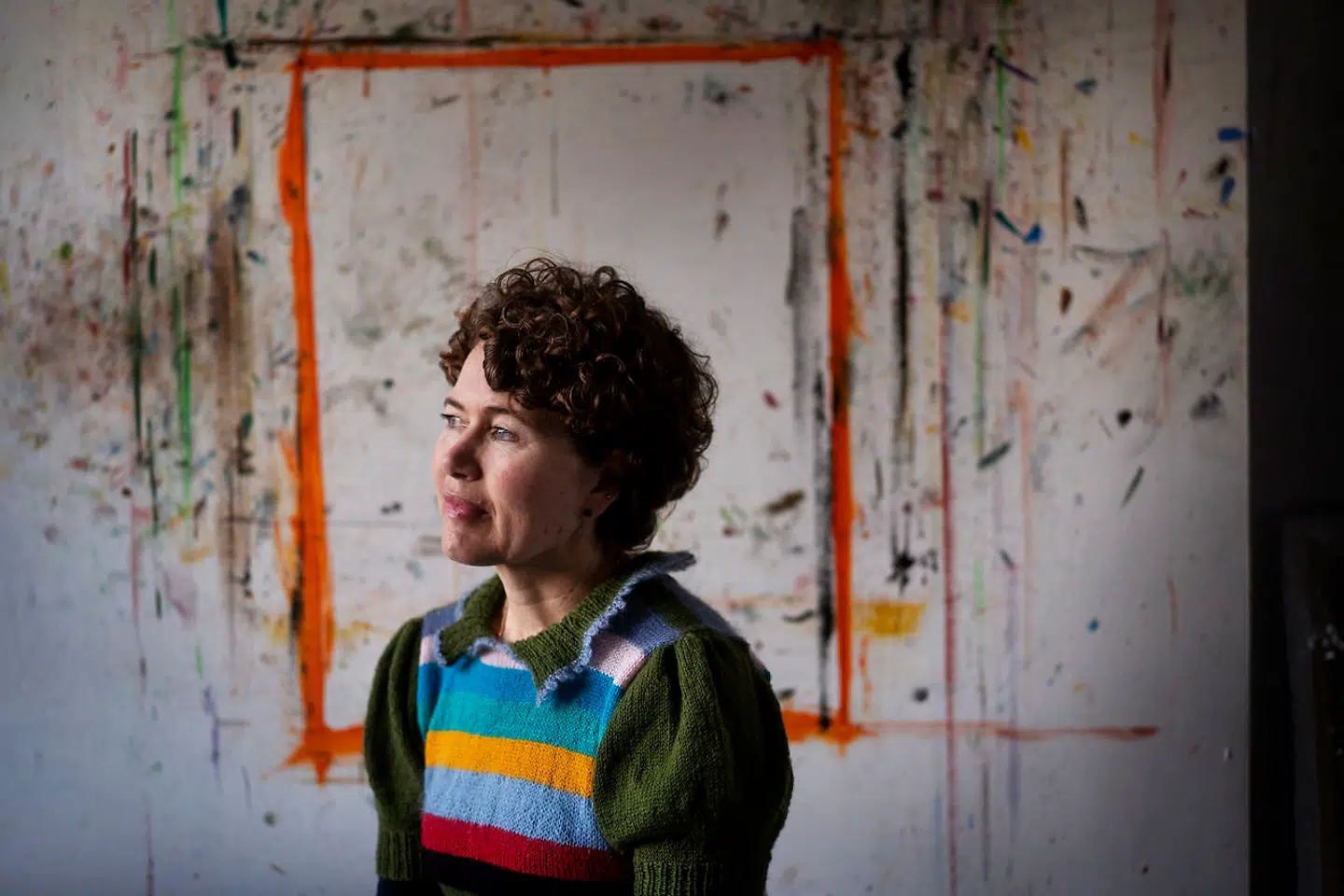 »Jeg havde brug for at se, at det kunne lykkes for én selv,« siger kunstner Kathrine Ærtebjerg, der savnede kvindelige forbilleder, da hun uddannede sig på kunstakademiet. I begyndelsen havde hun kun mandlige undervisere.